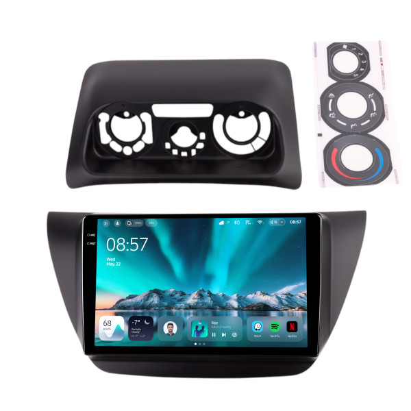 Штатна магнітола Teyes CC4 6+64 Gb Mitsubishi LANCER IX GLX 2006-2010 Black 9" 2k