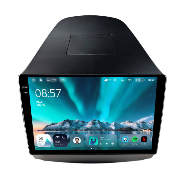 Штатна магнітола Teyes CC4 6+64 Gb Hyundai IX35 TUCSON 2010-2015 black 10" 2k