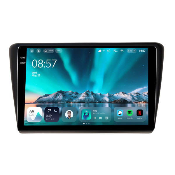 Штатна магнітола Teyes CC4 6+64 Gb Skoda RAPID NH1 NH3 2012-2018 9" 2k