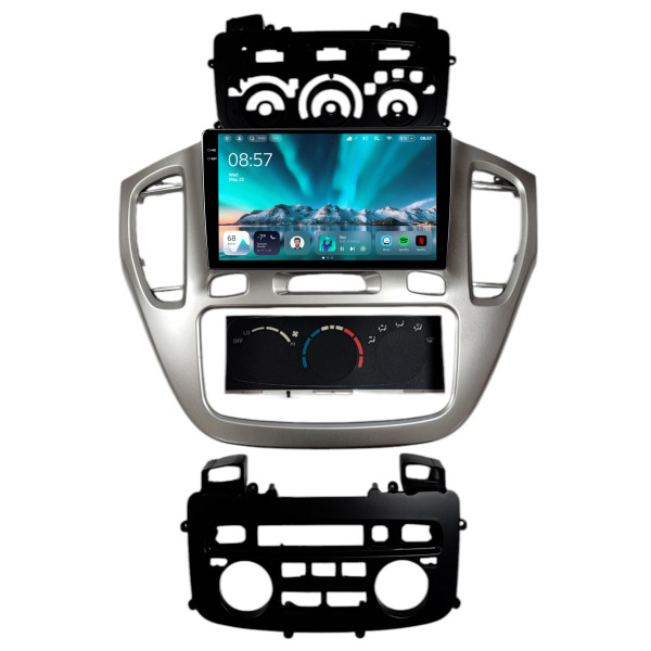 Штатна магнітола Teyes CC4 6+64 Gb Toyota Highlander 1 XU20 2001-2003 Sliver KIT 9" 2k (L1)