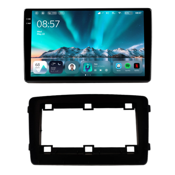 Штатна магнітола Teyes CC4 6+64 Gb Mercedes Benz UNIVERSAL FRAME 1998-2006 9" 2k