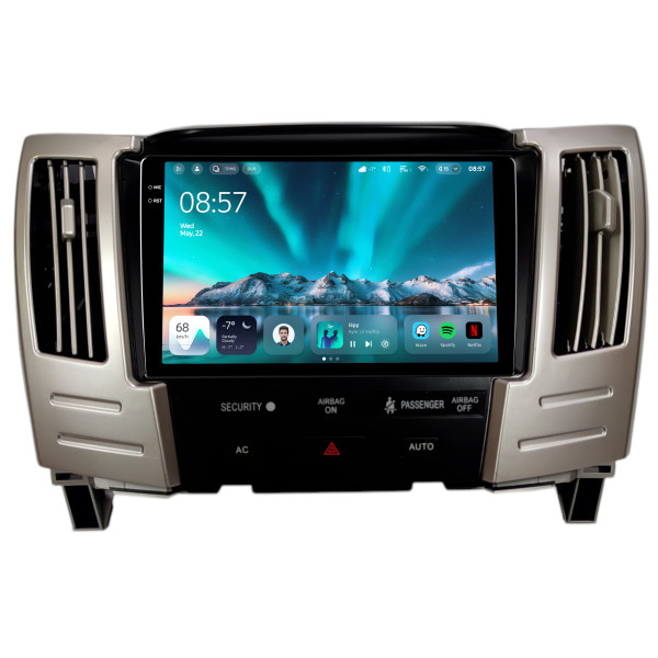 Штатна магнітола Teyes CC4 6+64 Gb Lexus RX300 RX330 RX350 TOYOTA HARRIER 2004-2008 BSJ 9" 2k (L2)