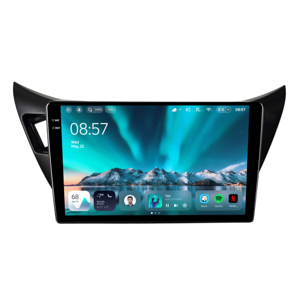 Штатна магнітола Teyes CC4 6+64 Gb Mitsubishi LANCER LX GLX 2001-2007 LHD, Black 9" 2k
