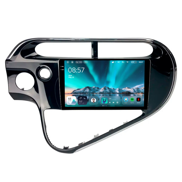 Штатна магнітола Teyes CC4 6+64 Gb Toyota Aqua Prius C 2018-2020 9" 2k