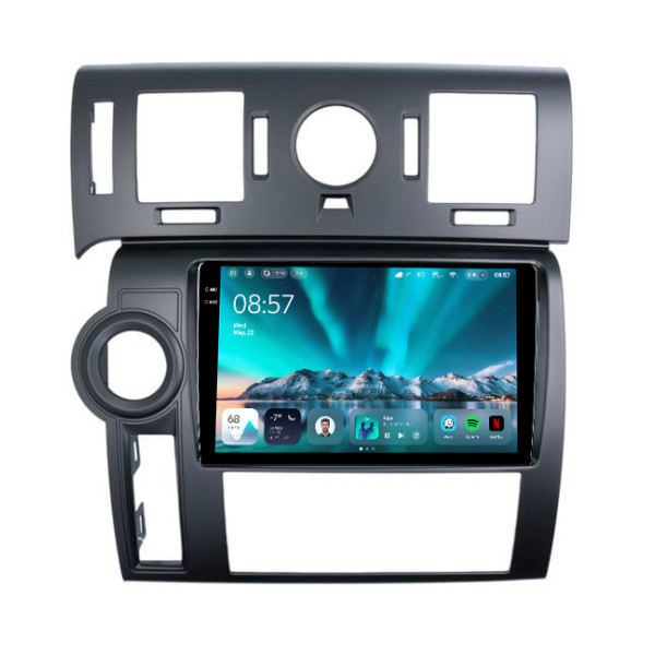 Штатна магнітола Teyes CC4 6+64 Gb Hummer H2 E85 2007-2009 Black 9" 2k