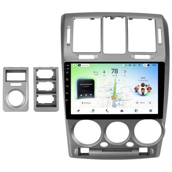 Штатна магнітола Teyes CC4L 6+64 Gb Hyundai Getz 1 (F2) (Left hand drive) 2002-2011 9"