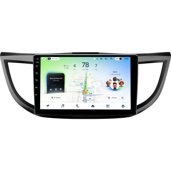 Штатна магнітола Teyes CC4L 6+64 Gb Honda CR-V CR-V 4 RM RE 2011-2018 (C) 10"