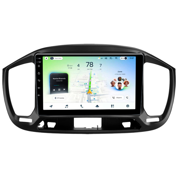 Штатна магнітола Teyes CC4L 4+64 Gb Fiat Uno 2014-2020 9" (L1)