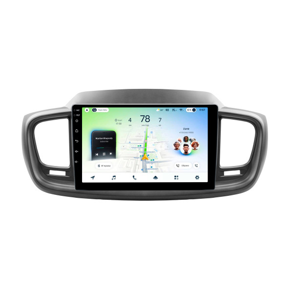 Штатна магнітола Teyes CC4L 4+64 Gb Kia Sorento 3 2014-2017 black 10"