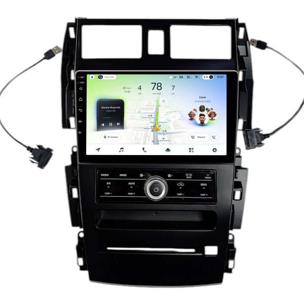 Штатна магнітола Teyes CC4L 4+64 Gb Nissan ALTIMA TEANA 2003-2007 9" (L3)