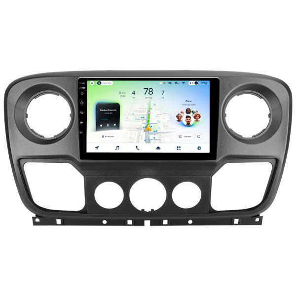 Штатна магнітола Teyes CC4L 4+64 Gb Renault Master 2010-2019 For Nissan NV400 2010-2020 For Opel Movano 2 2010-2019 (F2) 10" (L1)