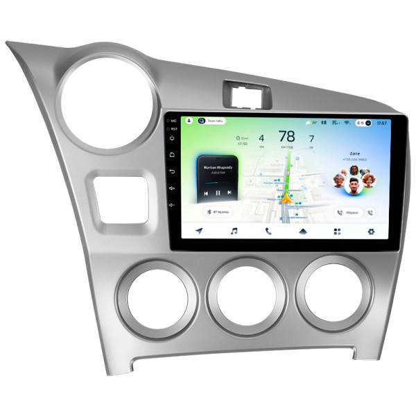 Штатна магнітола Teyes CC4L 4+64 Gb Toyota Matrix 2 E140 2008-2014 9"