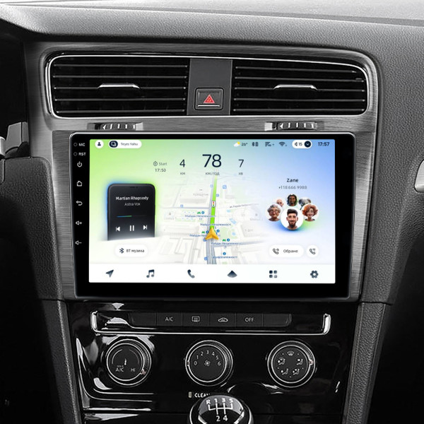 Штатна магнітола Teyes CC4L 6+64 Gb Volkswagen Golf 7 MK7 (F1) 2012-2020 10"