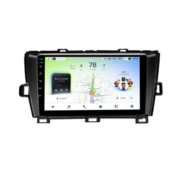 Штатна магнітола Teyes CC4L 6+64 Gb Toyota PRIUS 2010-2015 LHD Black A-MOD 9"