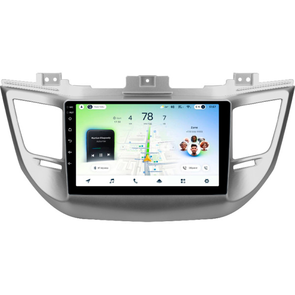 Штатна магнітола Teyes CC4L 6+64 Gb Hyundai Tucson 3 2015-2018 (A) 9"