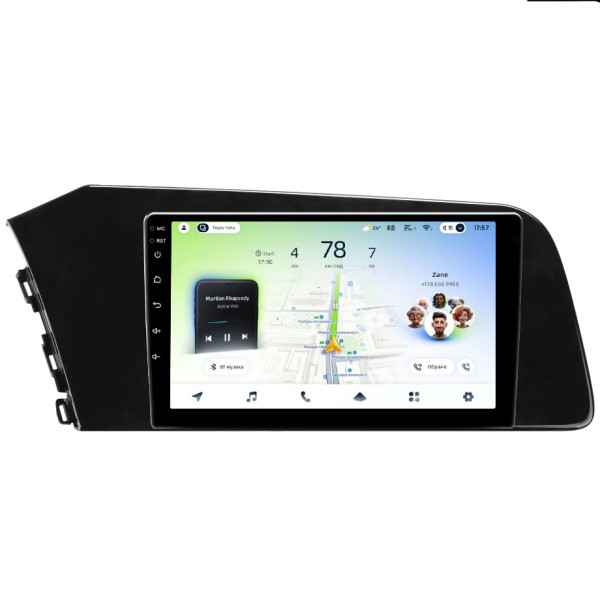 Штатна магнітола Teyes CC4L 6+64 Gb Hyundai Elantra VII CN7 (ZYJ) 2020-2021 9"