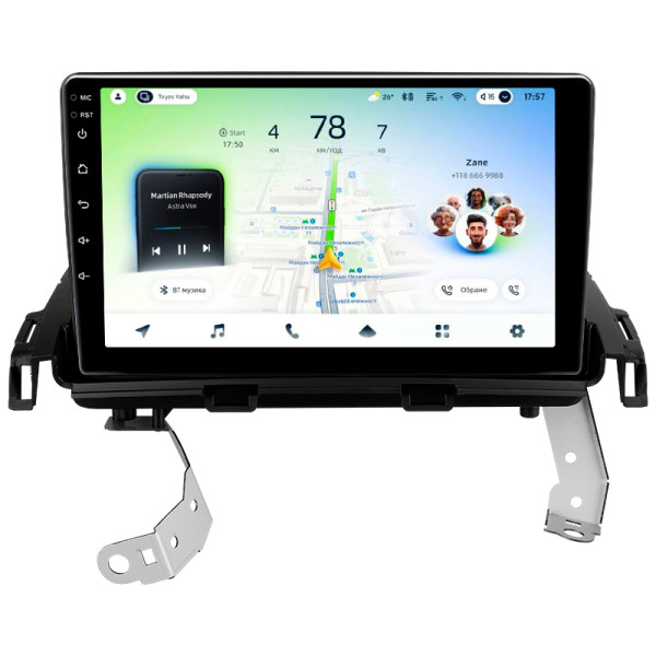 Штатна магнітола Teyes CC4L 6+64 Gb Lexus HS250H F10 2009-2012 9" (L3)