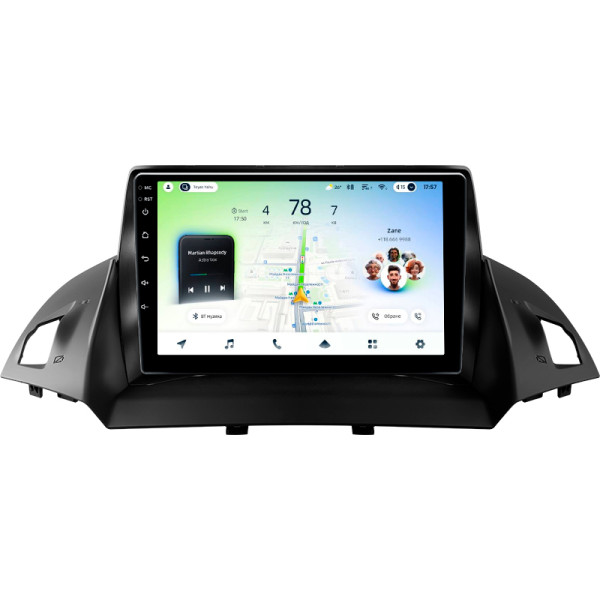 Штатна магнітола Teyes CC4L 4+64 Gb Ford Kuga 2 Escape 3 2012 - 2019 (A) 9"