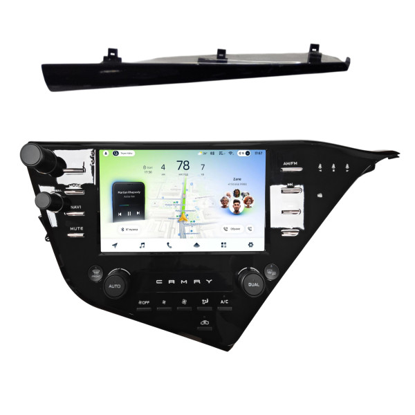 Штатна магнітола Teyes CC4L 4+64 Gb Toyota Camry 8 XV 70 2018+ with buttons 9" (L3)