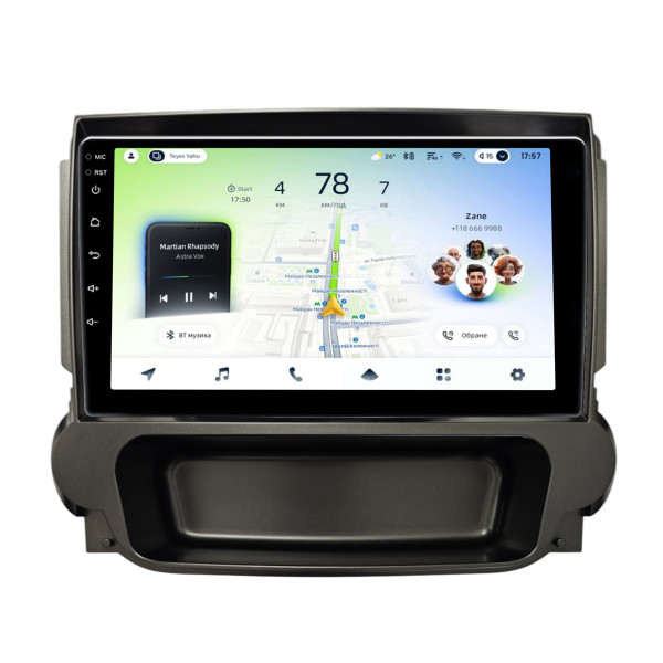 Штатна магнітола Teyes CC4L 6+64 Gb Chevrolet Malibu 2009-2014 Black 9"