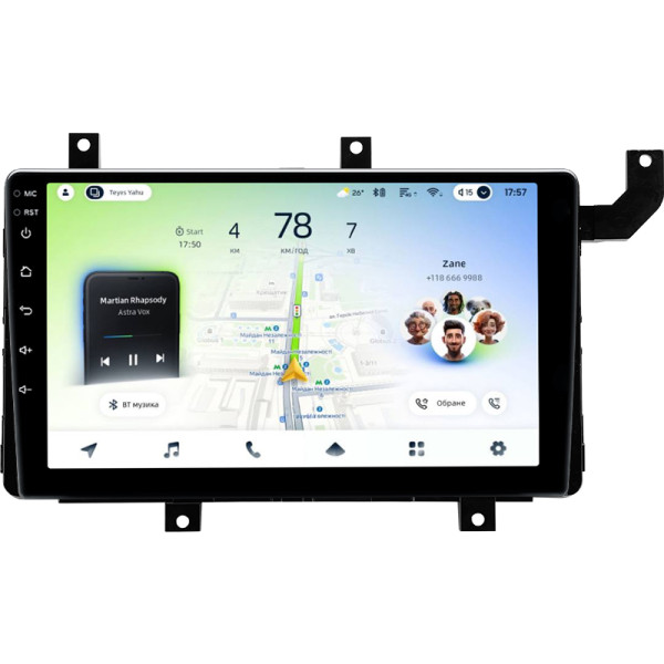 Штатна магнітола Teyes CC4L 6+64 Gb Toyota Tacoma N300 2015-2021 (F1) 9"