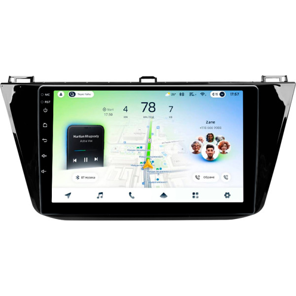 Штатна магнітола Teyes CC4L 6+64 Gb Volkswagen Tiguan 2 Mk 2016-2022 (A) 10"