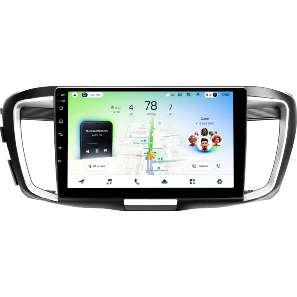 Штатна магнітола Teyes CC4L 6+64 Gb Honda Accord 9 CR 2012-2018 10" (L1)