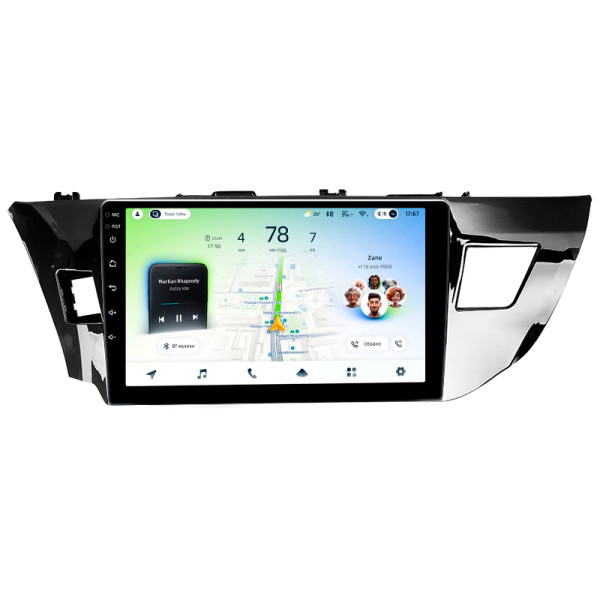 Штатна магнітола Teyes CC4L 4+64 Gb Toyota Corolla 11 2012-2016 (B) 10"