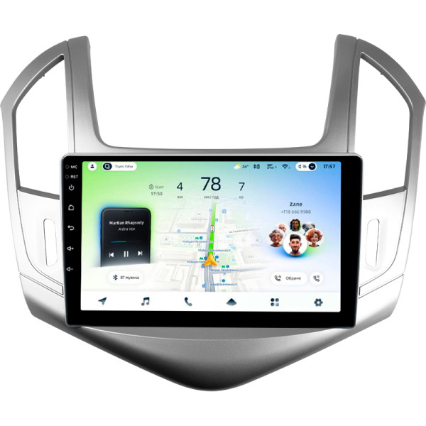 Штатна магнітола Teyes CC4L 6+64 Gb Chevrolet Cruze J300 J308 2012-2015 9" (L1) Штатна магнітола Teyes CC4L 6+64 Gb Chevrolet Cruze J300 J308 2012-2015 9" (L1)