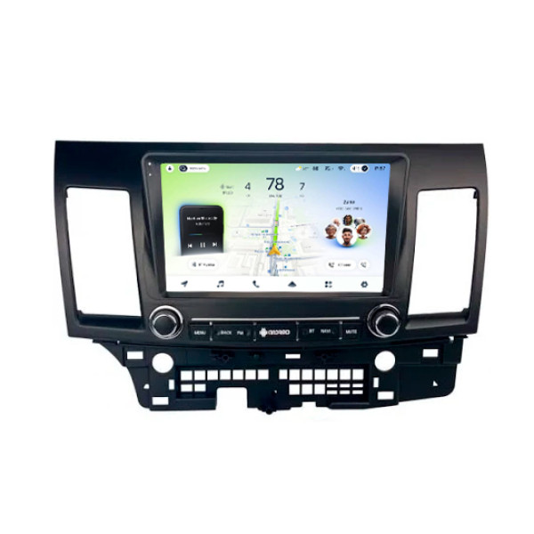 Штатна магнітола Teyes CC4L 6+64 Gb Mitsubishi Lancer 10 CY 2007-2012 with buttons 9"