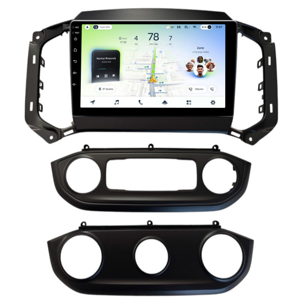 Штатна магнітола Teyes CC4L 4+64 Gb Chevrolet COLORADO BLAZER S10 ISUZU D-MAX 2017-2019 9"