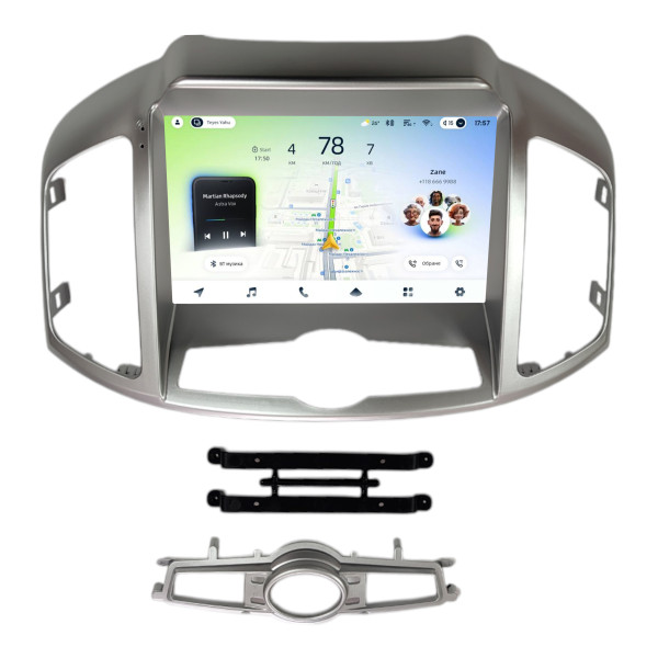 Штатна магнітола Teyes CC4L 4+64 Gb Chevrolet Captiva 1 2011-2016 9"