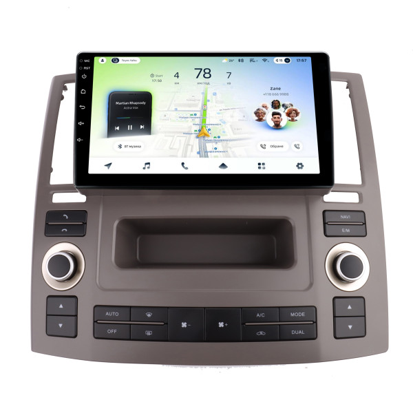 Штатна магнітола Teyes CC4L 6+64 Gb Infiniti FX35 2006-2009 9" (L3)