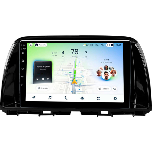 Штатна магнітола Teyes CC4L 6+64 Gb Mazda CX5 CX-5 CX 5 1 KE 2012-2015 (B) 9"