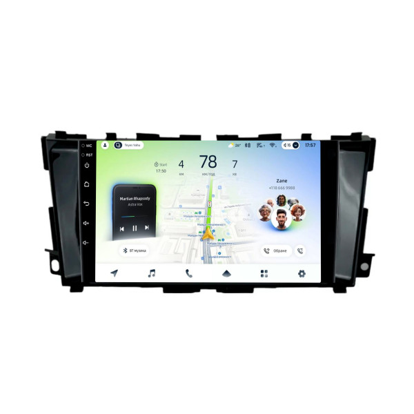 Штатна магнітола Teyes CC4L 6+64 Gb Nissan Teana Altima 2013-2018 9"