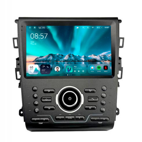 Штатна магнітола Teyes CC4 8+128 Gb Ford Fusion Mondeo 2013-2019 9" 2k
