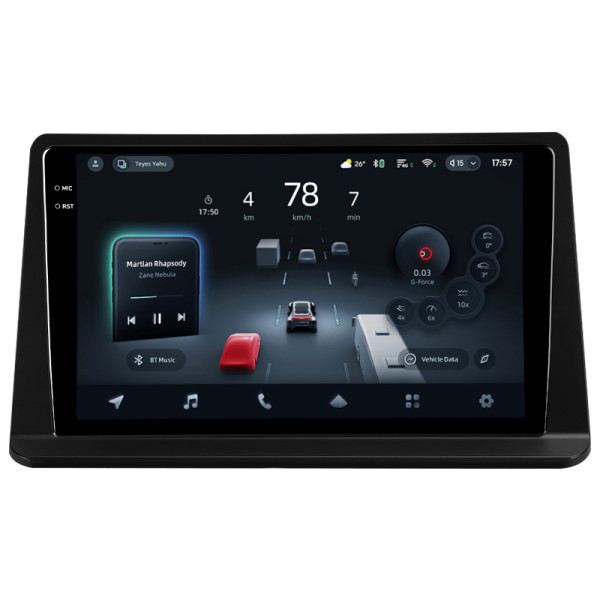 Штатна магнітола Teyes CC4 8+128 Gb Mitsubishi Pajero 2 V30 V40 V20 1991-2004 9" 2k