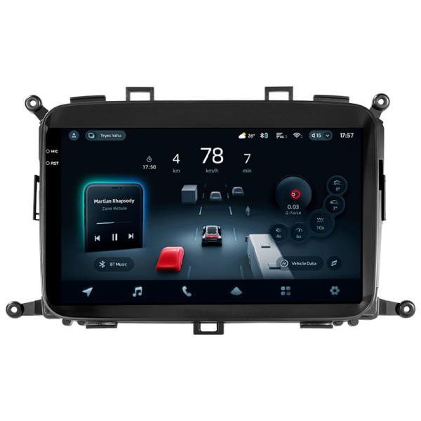 Штатна магнітола Teyes CC4 8+128 Gb Kia Carens RP 3 III 2013-2019 9" 2k