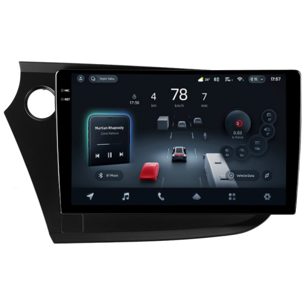 Штатна магнітола Teyes CC4 8+128 Gb Honda Insight 2 LHD 2009-2014 9" 2k