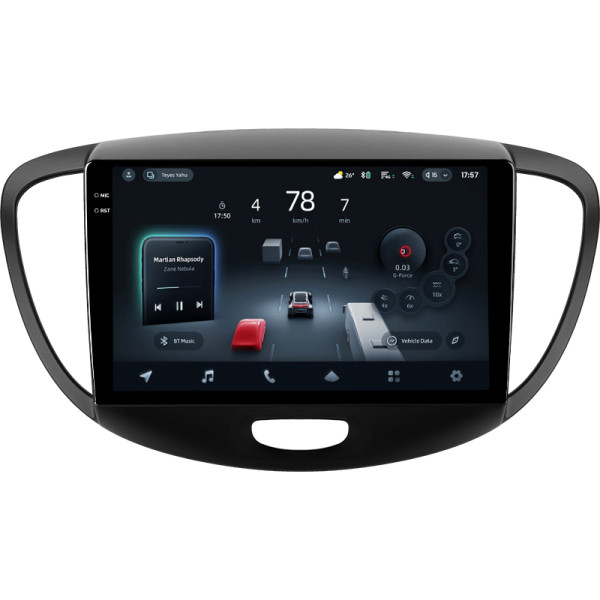 Штатна магнітола Teyes CC4 8+128 Gb Hyundai i10 2007-2013 9" 2k