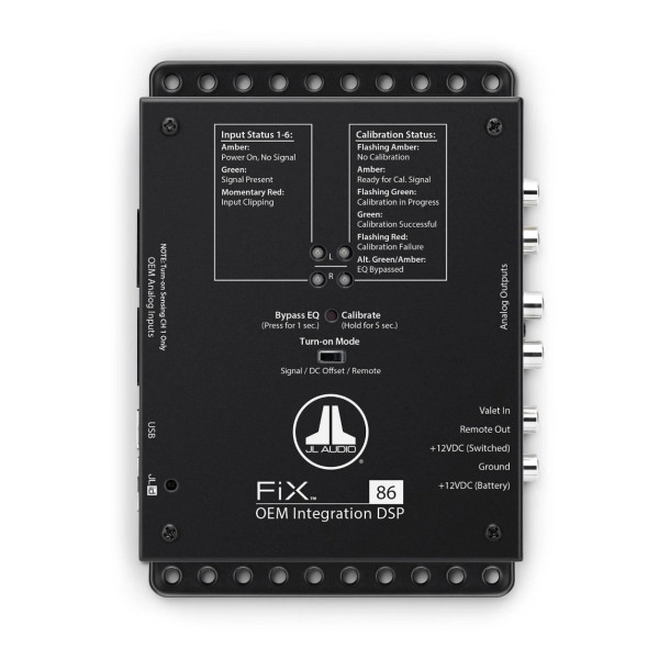 Аудіопроцесор для високорівневого сигналу JL Audio FiX-86