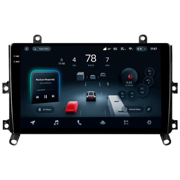 Штатна магнітола Teyes CC4 8+128 Gb Toyota Highlander 4 XU70 2019-2021 9" 2k (L1)