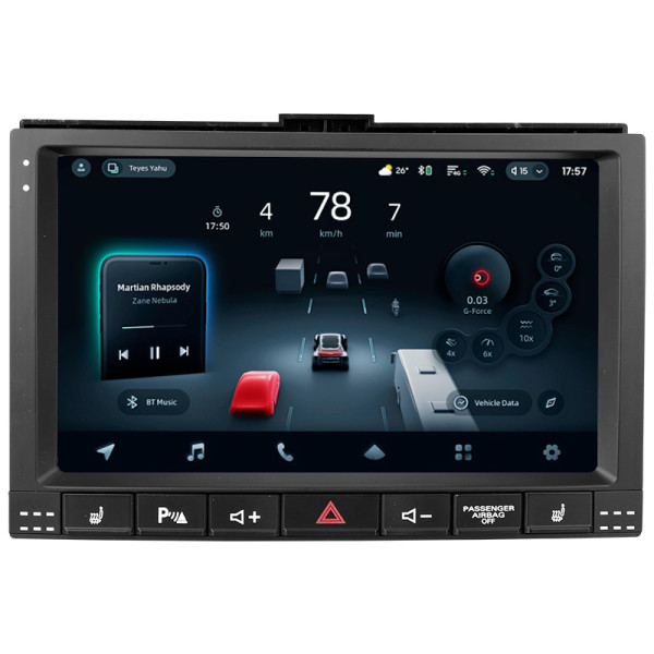 Штатна магнітола Teyes CC4 8+128 Gb Volkswagen Touareg GP 2002-2010 (F2) 9" 2k (L2)