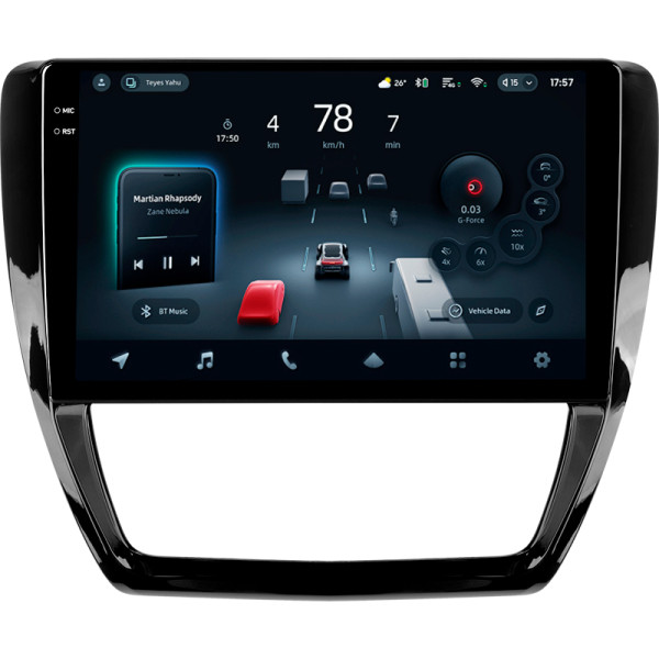 Штатна магнітола Teyes CC4 8+128 Gb Volkswagen Jetta 6 2011-2018 10" 2k
