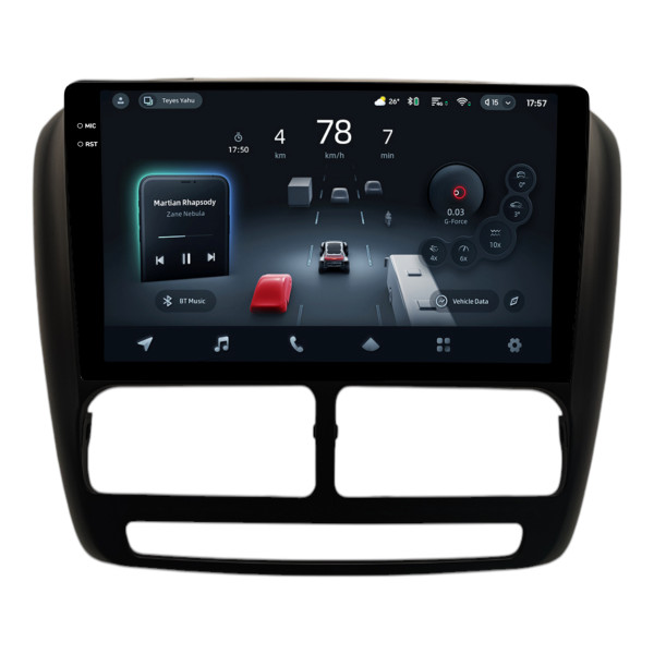 Штатна магнітола Teyes CC4 8+128 Gb Fiat DOBLO 2010-2015 OPEL COMBO 2011-2018 9" 2k