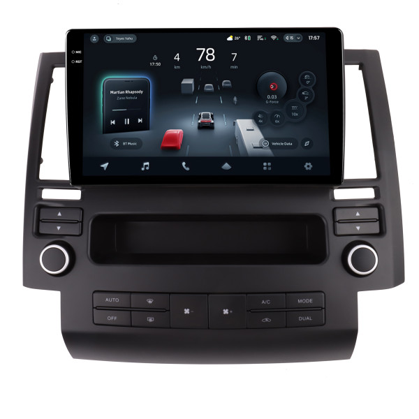 Штатна магнітола Teyes CC4 8+128 Gb Infiniti FX35 2002-2006 Black 9" 2k (L3)