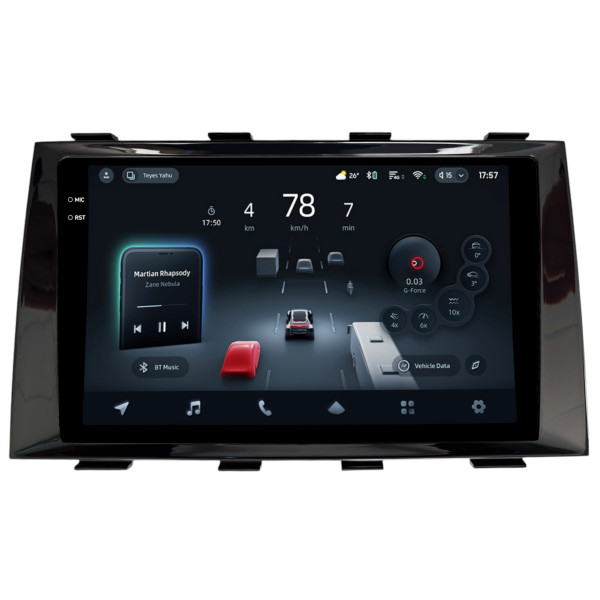 Штатна магнітола Teyes CC4 8+128 Gb Geely EMGRAND EC8 2011-2015 9" 2k