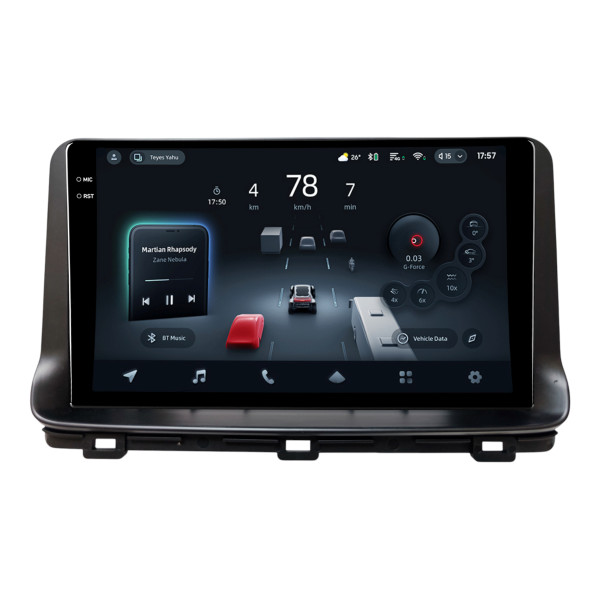 Штатна магнітола Teyes CC4 8+128 Gb Kia CEED 2021+ Black 10" 2k