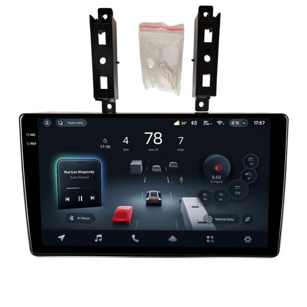 Штатна магнітола Teyes CC4 8+128 Gb Volkswagen Touareg 2002-2010 9" 2k