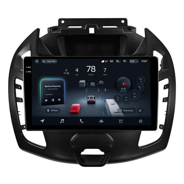 Штатна магнітола Teyes CC4 8+128 Gb Ford Transit 2015-2019 Black 9" 2k (L1)